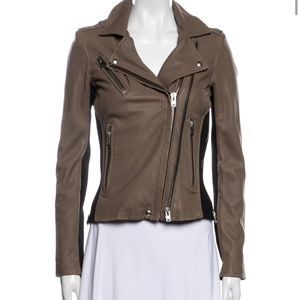 Brown Lamb Leather Iro Jacket